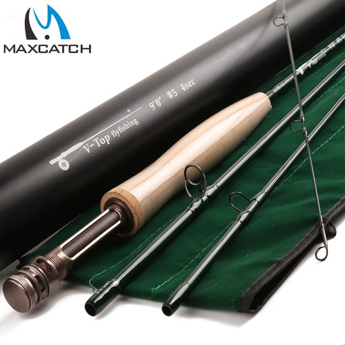 Maxcatch fly rod top - fly, v-top