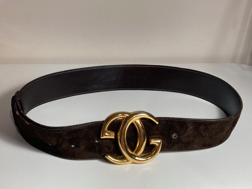 Vintage gucci brown suede - gucci,