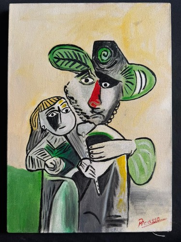 Pablo picasso painting - painting, on
