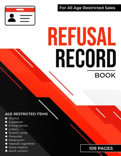 Refusal log book - log,