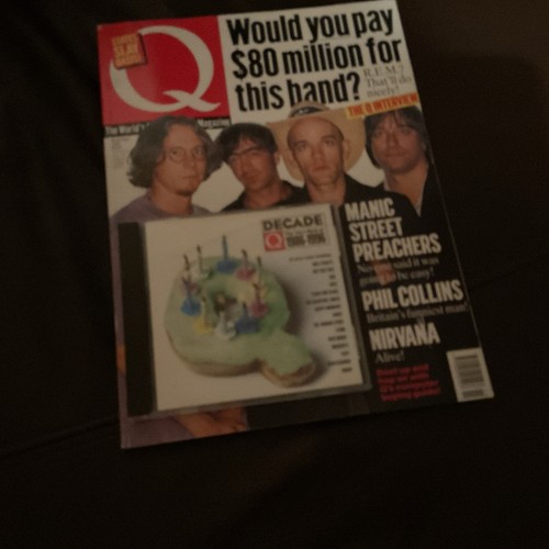 Vintage music magazine - q,