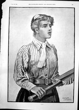 Original Old Antique Print Out