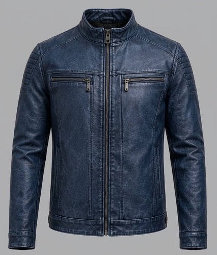 Mens real lambskin leather - lambskin,