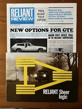 Reliant Regal Sales Brochure