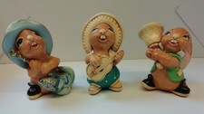 3 Pendelfin rabbit figurines Whopper, Rocky and Clanger
