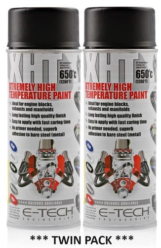 Black high temperature spray - temperature,