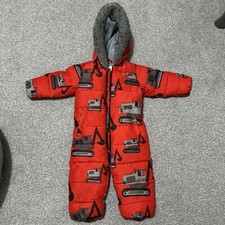 Next Boys Snowsuit 12-18 months 