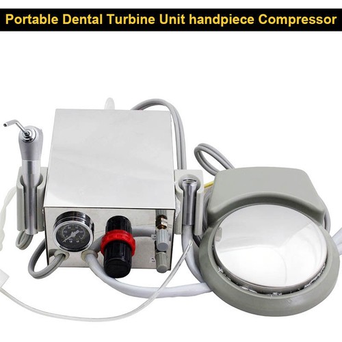 Portable dental turbine - dental, unit