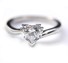 Heart Diamond Ring Brilliant