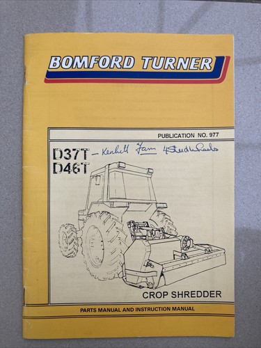 Bomford turner d37t - &, &