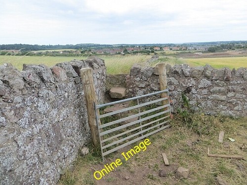 Photo 6x4 stile - and, hurdle