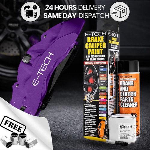 Purple brake caliper paint kit - brake,
