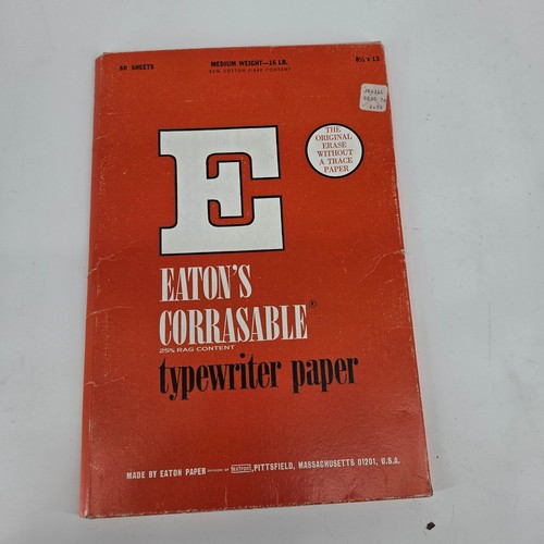 Vintage eatons corrasable - vintage,