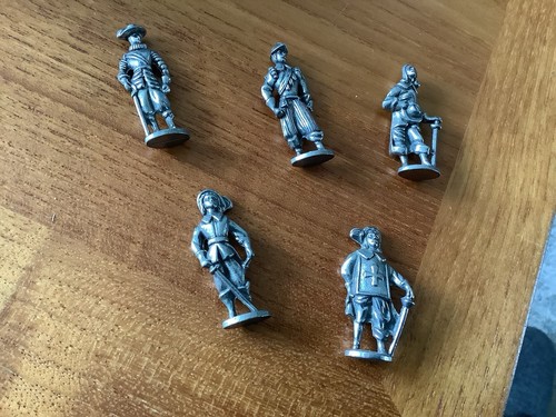 Kinder metal figures in - metal, 5