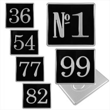 8x7 Black & Silver Pressed