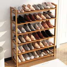 4 5 6 Tier Wooden Shoe Rack