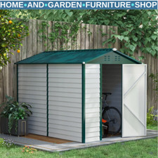 9x6ft metal garden shed - 9x6ft,
