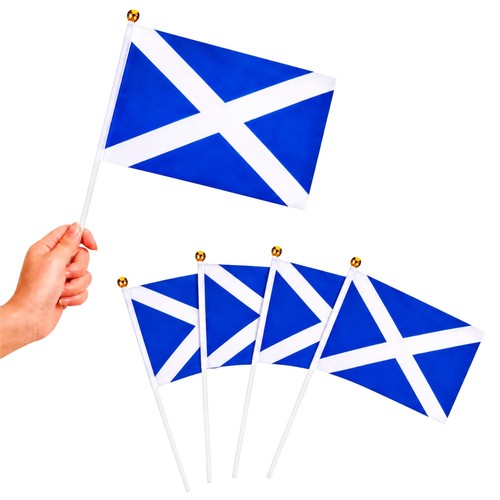 Scotland flags hand - 5,