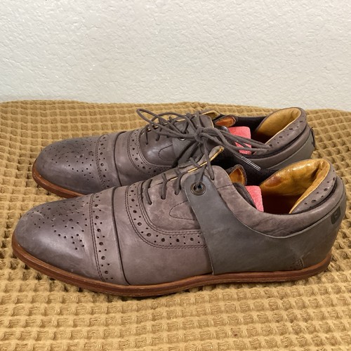 Tsubo brown leather - brogue, cap