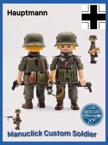 Playmobil soldier captain - playmobil,