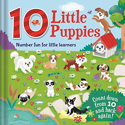 Little puppies counting - little,