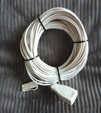 BT TELEPHONE EXTENSION CABLE (MALE TO FEMALE)