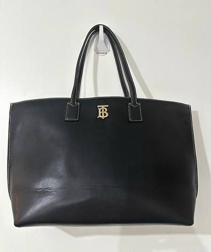Burberry tote large black - burberry,