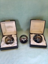 CAITHNESS GLASS HOROSCOPE / BIRTH SIGN PAPER WEIGHTS