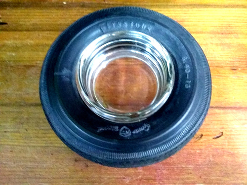 Firestone tyre ashtray bmc - tyre, ashtray,bmc