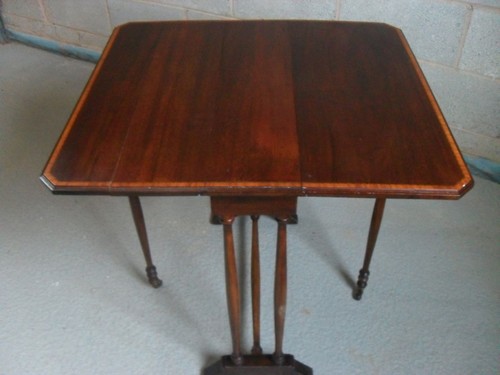 Edwardian mahogany and - mahogany,