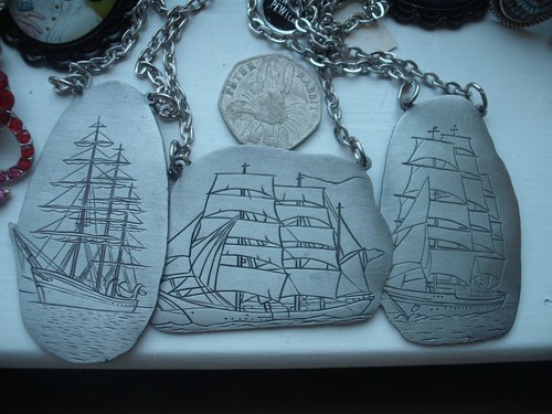 Vintage signed necklaces - jj,