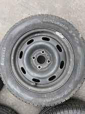 Honda Steel Wheels X4 & Pirelli P6 Tyres 14" CRX Civic EG EJ9 EK EK4
