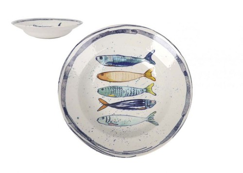 Peixe 29cm pasta - peixe, plate