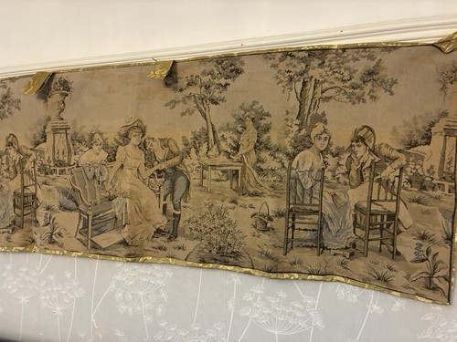 Vintage fine french tapestry - fine,