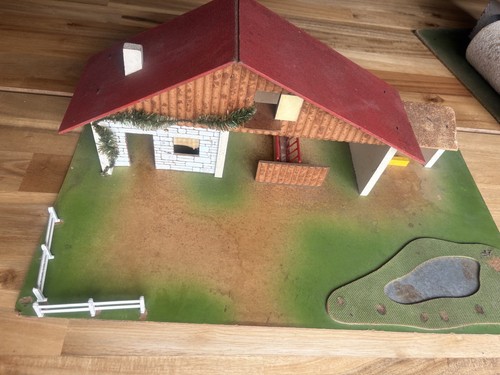 Old wooden farmhouse - wooden, "creation