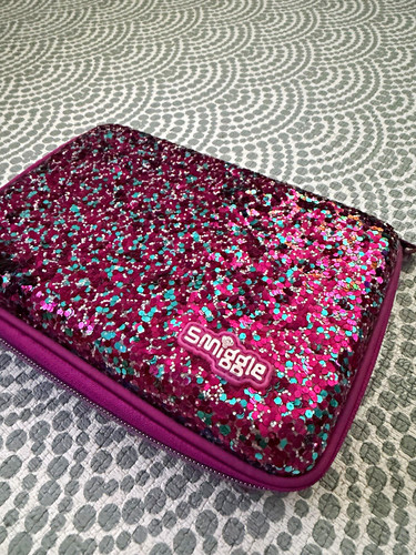 Smiggle floral glitter zip - smiggle,