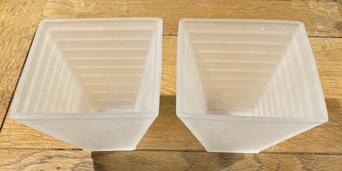 Frosted glass square