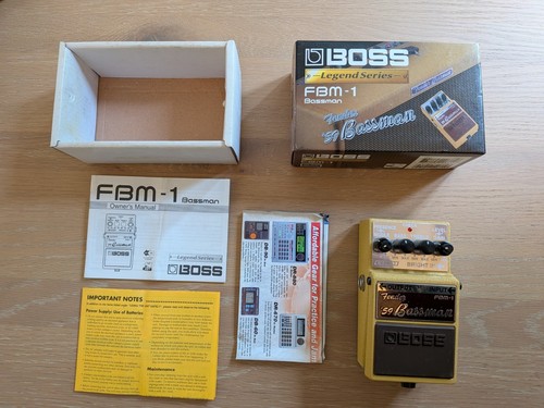Boss fbm fender 59 - fbm-1, bassman