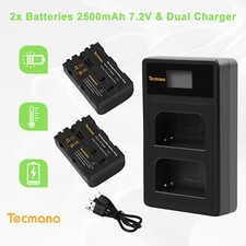 2x NP-FM500H Battery+Charger for Sony Alpha SLT-A77 SLT-A99 DSLR-A850 A900 A700