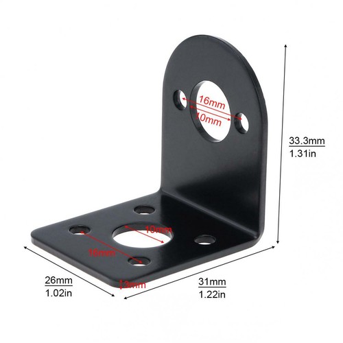 Motor mount bracket shape - dc,