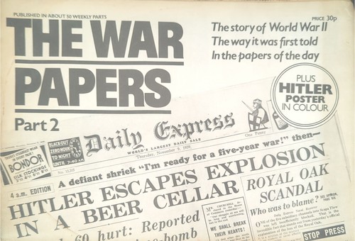 The war papers - papers, collection