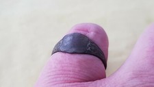 Very rare type 15/16 hundreds heraldic posy ring. Please read description L159L