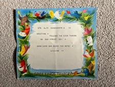 1957 Post Office Telegram