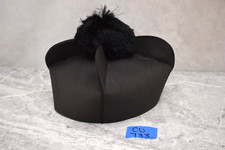 Vintage Used Black Biretta, Liturgical Hat, Size 7 1/4 (CU733) Chalice Co.