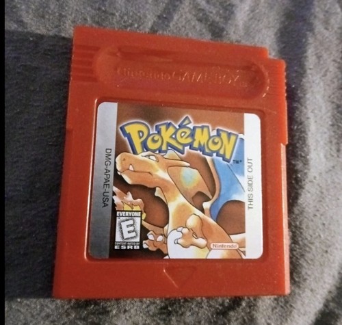 Pokémon red version gameboy - red,