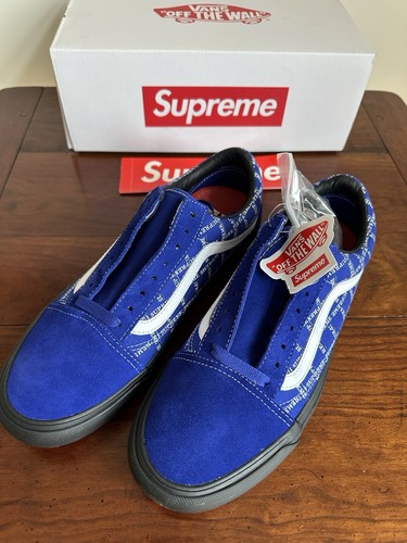 Vans supreme old skool blue - x,
