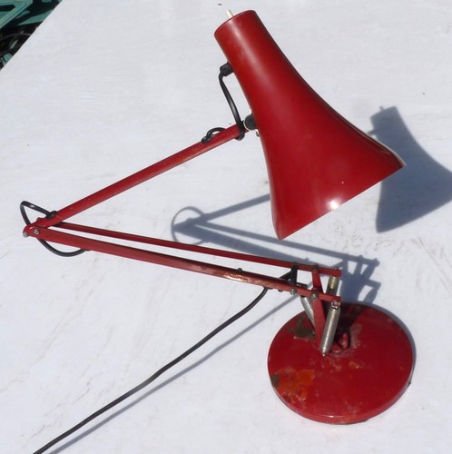 Vintage red anglepoise - vintage,