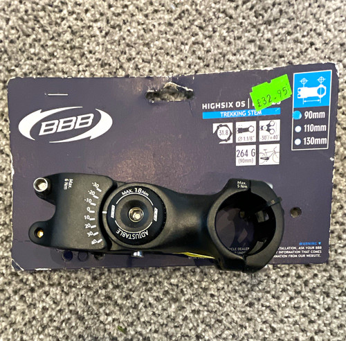 Bbb highsix adjustable stem - adjustable,