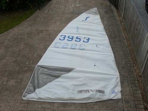 Solo dinghy sail - solo,