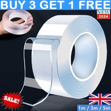 Reusable Nano Adhesive Tape Double-Sided Traceless Washable Gel Tape Anti-Slip